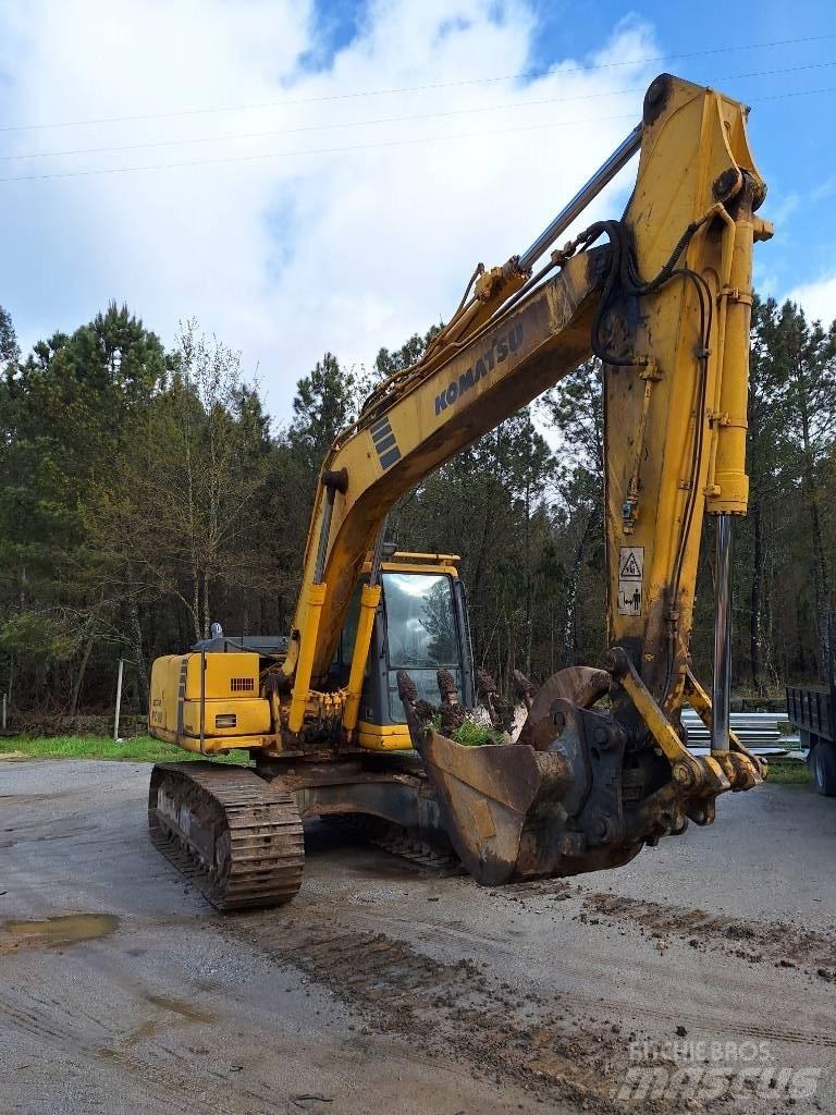 Komatsu PC 160-6K Pásová rýpadla