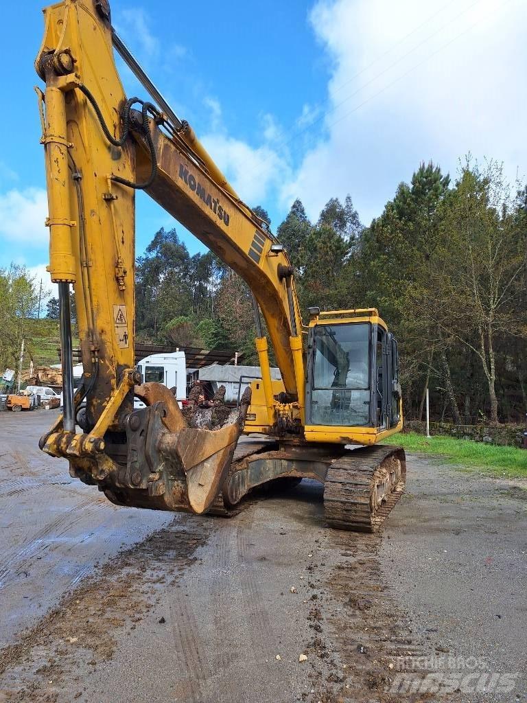 Komatsu PC 160-6K Pásová rýpadla