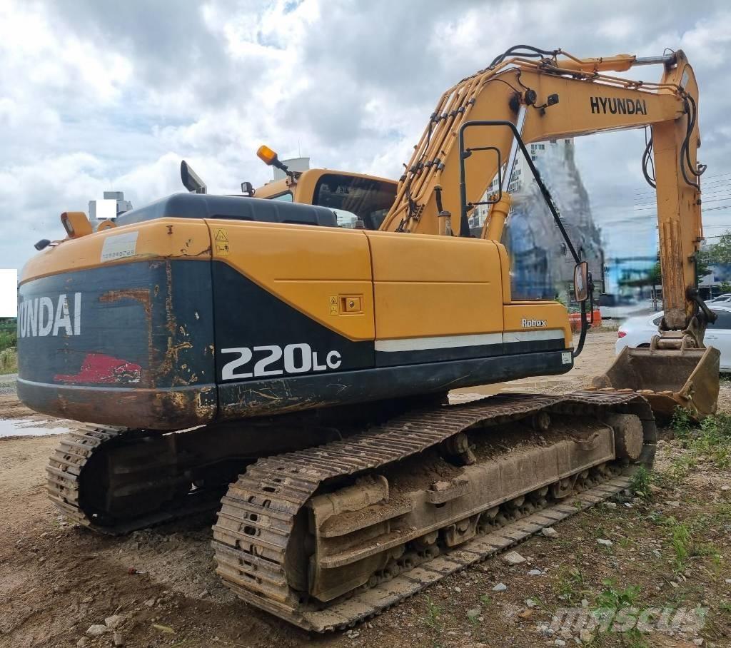 Hyundai Robex 220 LC Pásová rýpadla