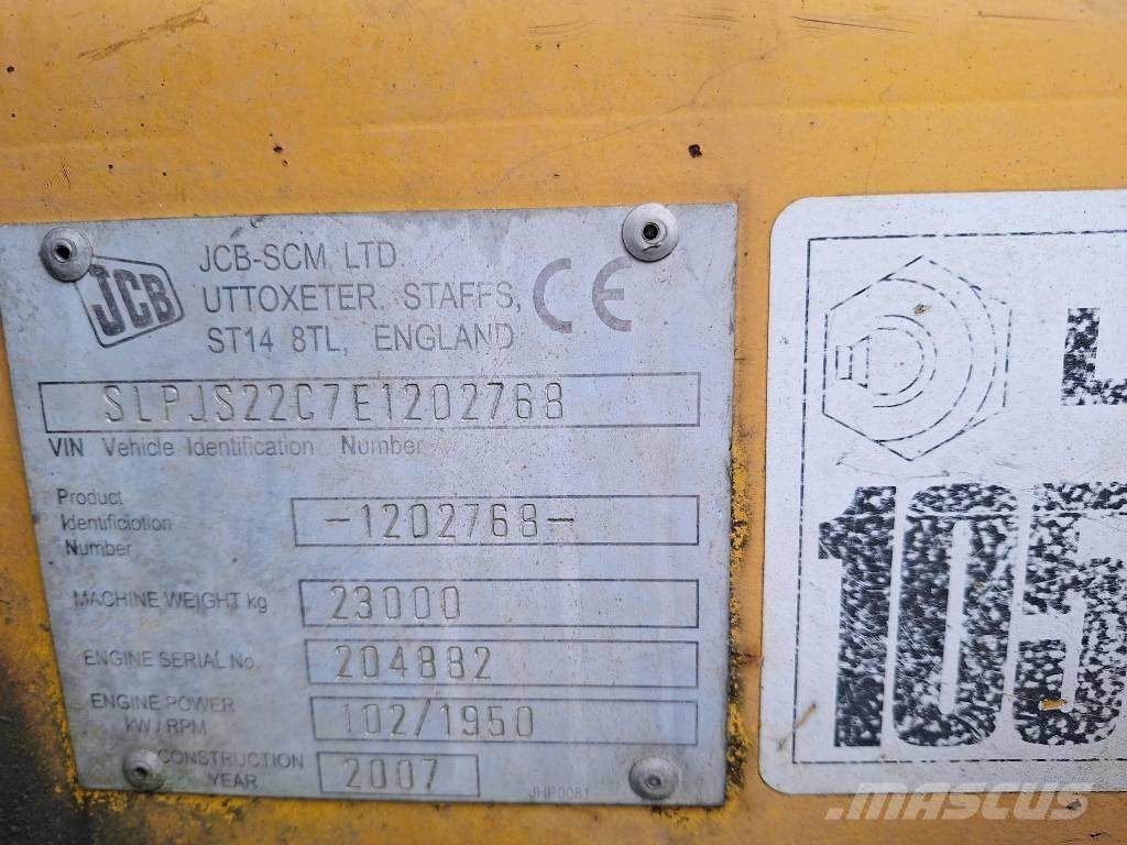 JCB JS 220 LC Pásová rýpadla