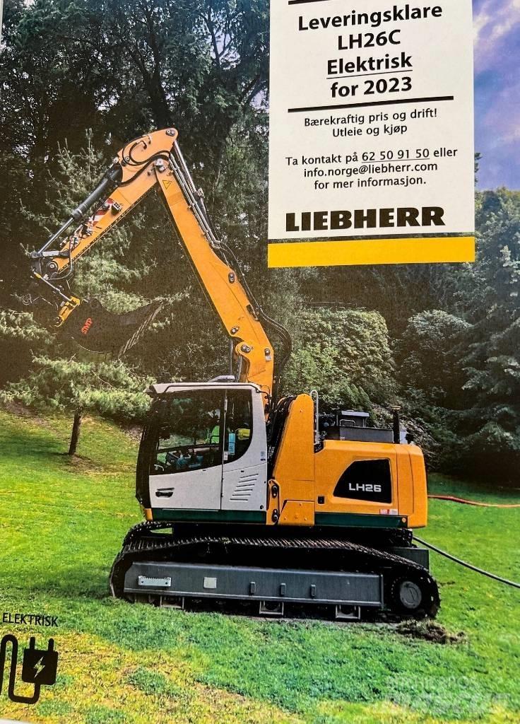 Liebherr LH26 EC Pásová rýpadla