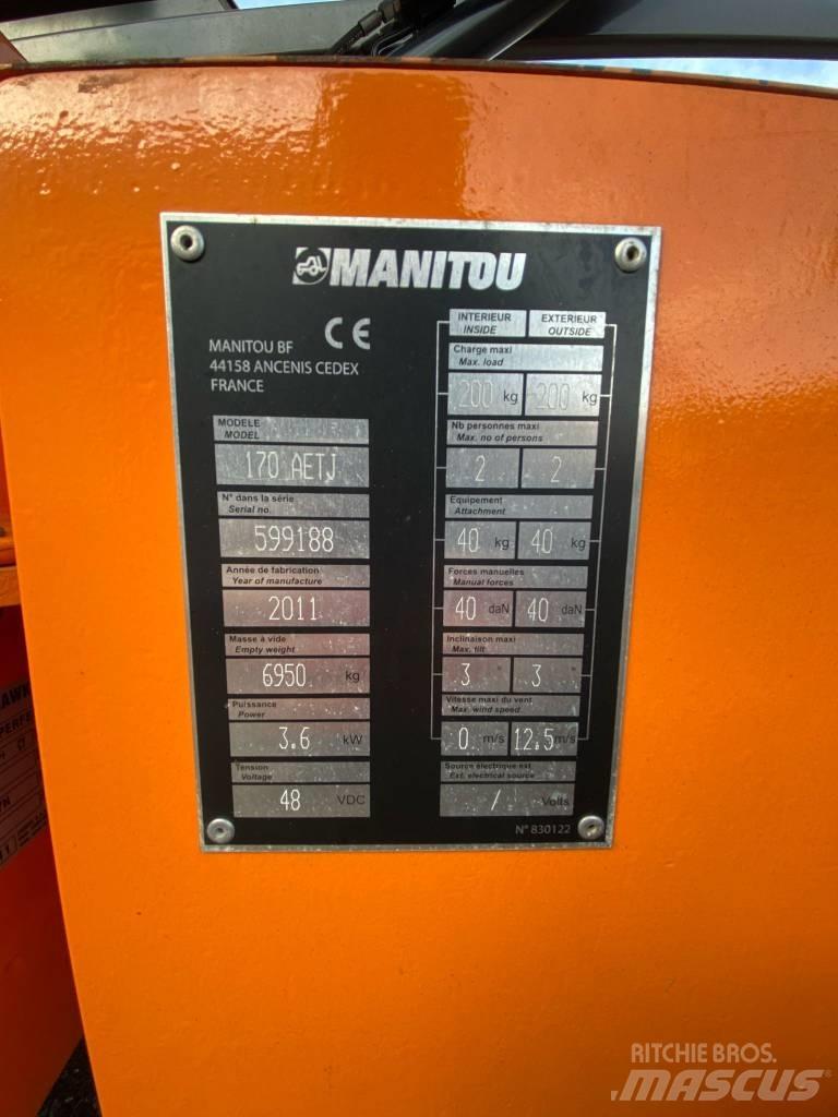 Manitou 170AETJ-L Kloubové plošiny
