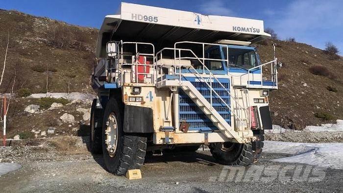 Komatsu HD985 Vyklápěcí dempry