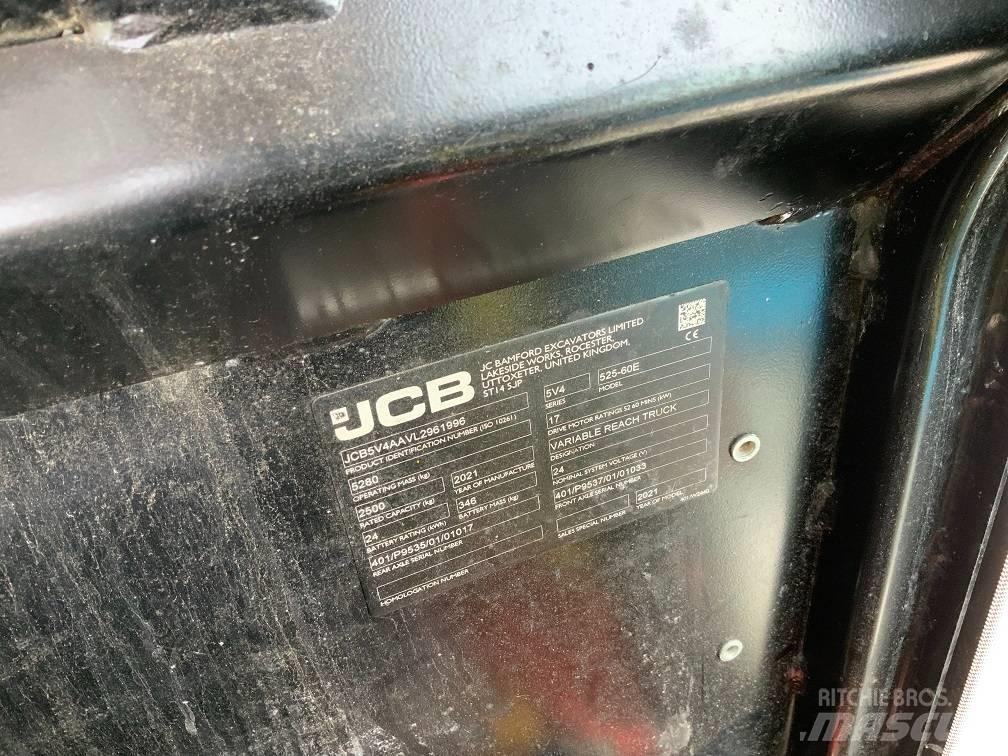 JCB 525-60 E Teleskopické manipulátory