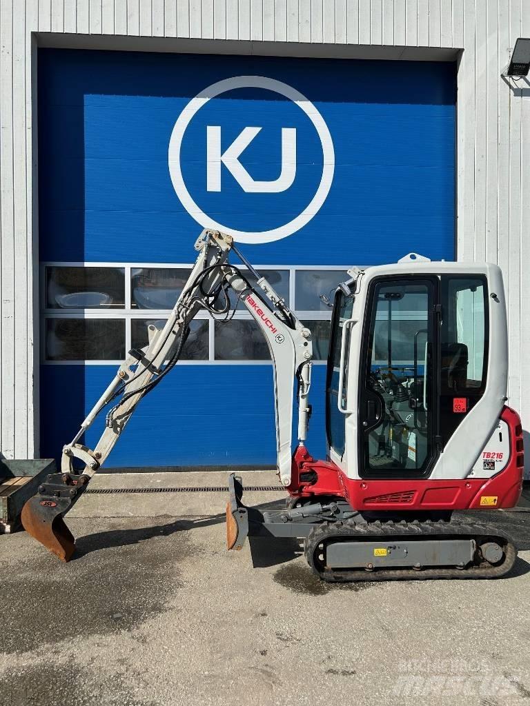 Takeuchi TB 216 Mini rýpadla < 7t