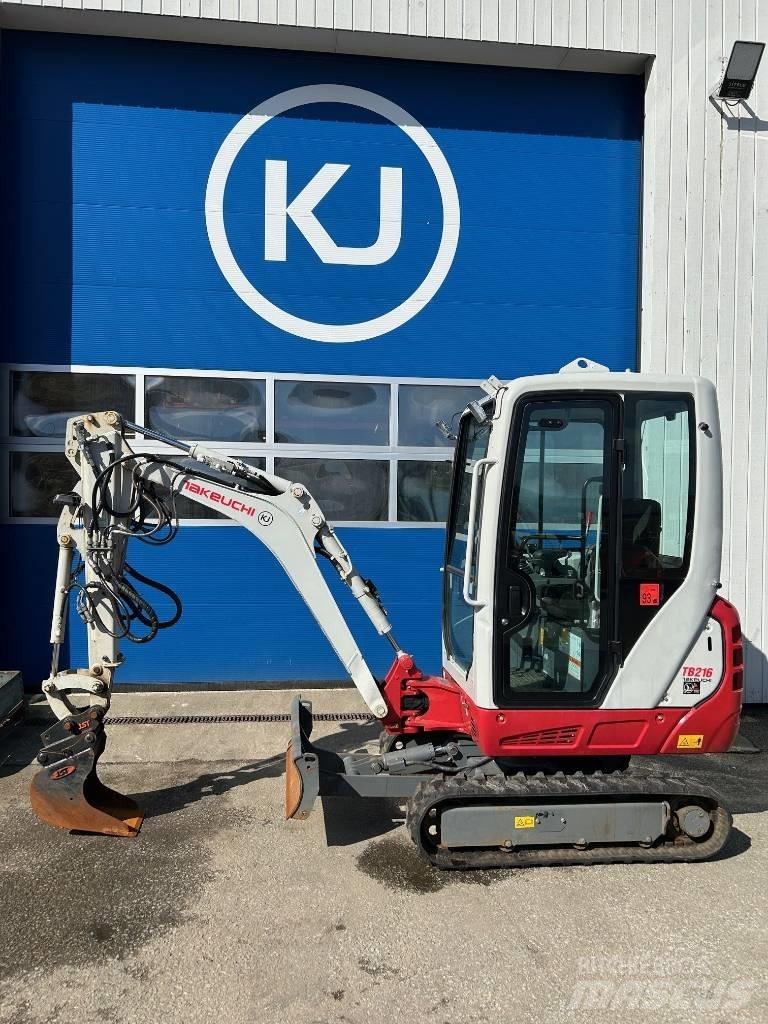 Takeuchi TB 216 Mini rýpadla < 7t