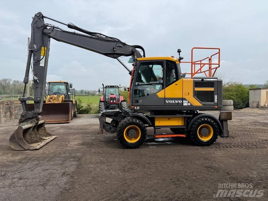 Volvo EW 160 E Kolová rýpadla
