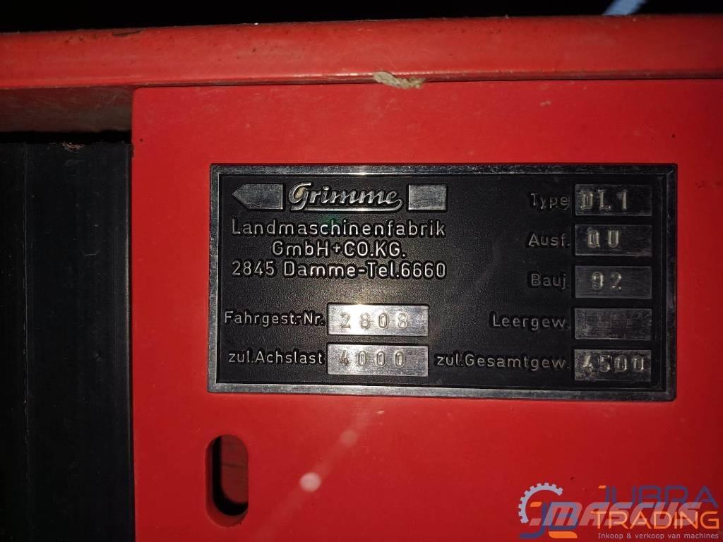 Grimme DL1500 Bramborové kombajny / sklízeče