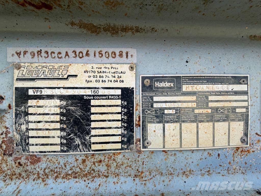 Louault R3CCA Přívesy na přepravu automobilů