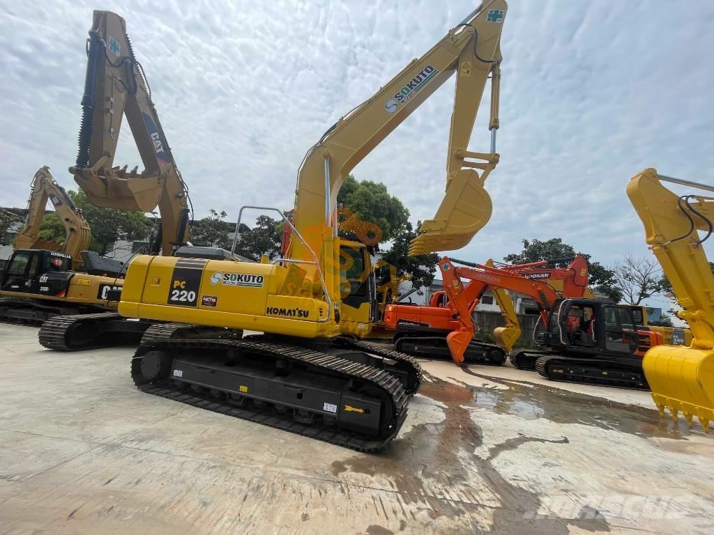 Komatsu PC 220-7 Pásová rýpadla