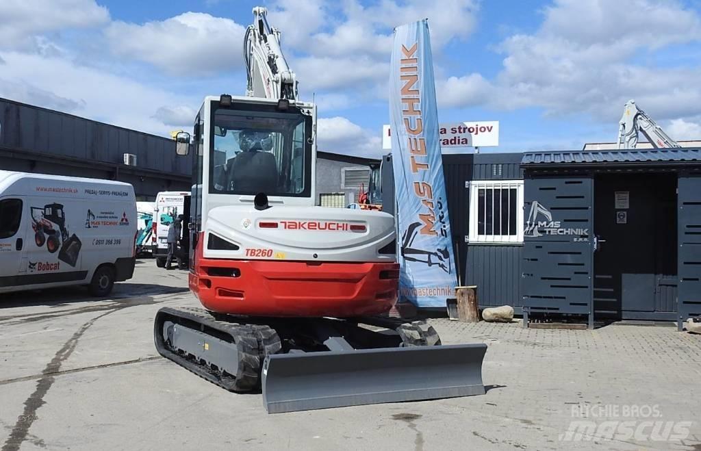 Takeuchi TB 260 Mini rýpadla < 7t