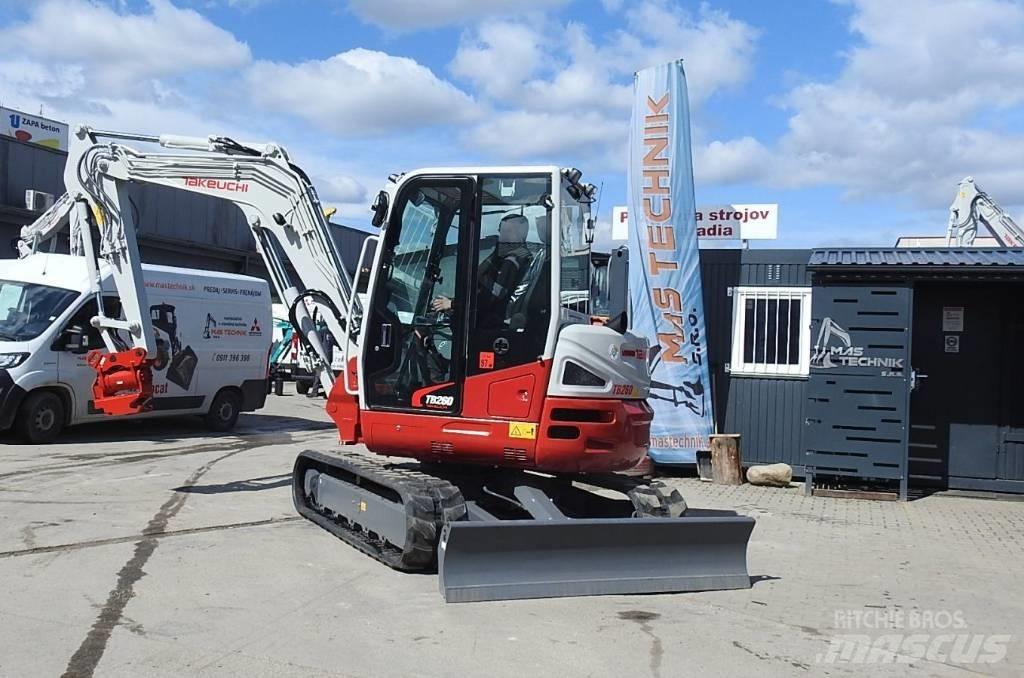 Takeuchi TB 260 Mini rýpadla < 7t