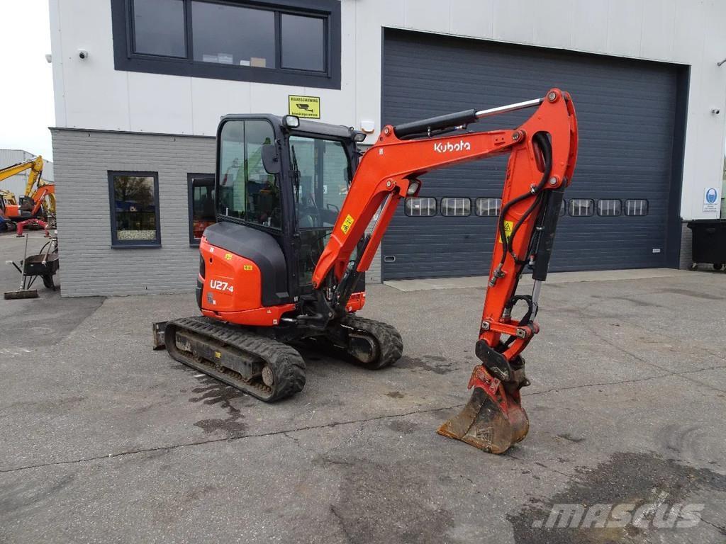 Kubota U27-4 Mini rýpadla < 7t