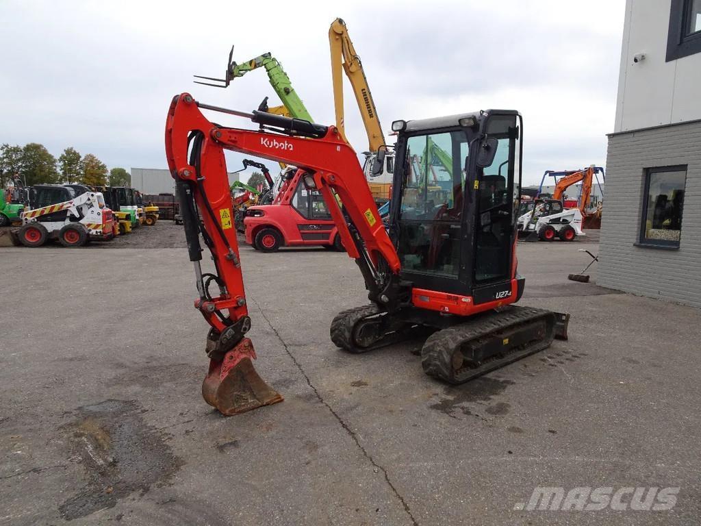 Kubota U27-4 Mini rýpadla < 7t