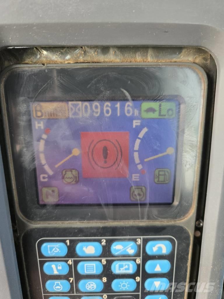 Komatsu PW 180-7EO Kolová rýpadla