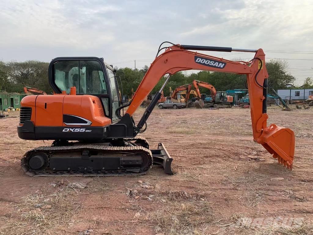 Doosan DX 55 Mini rýpadla < 7t
