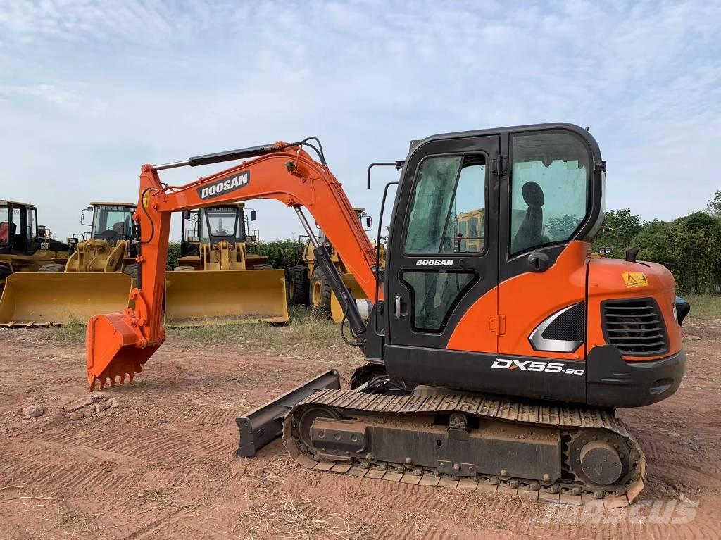 Doosan DX 55 Mini rýpadla < 7t