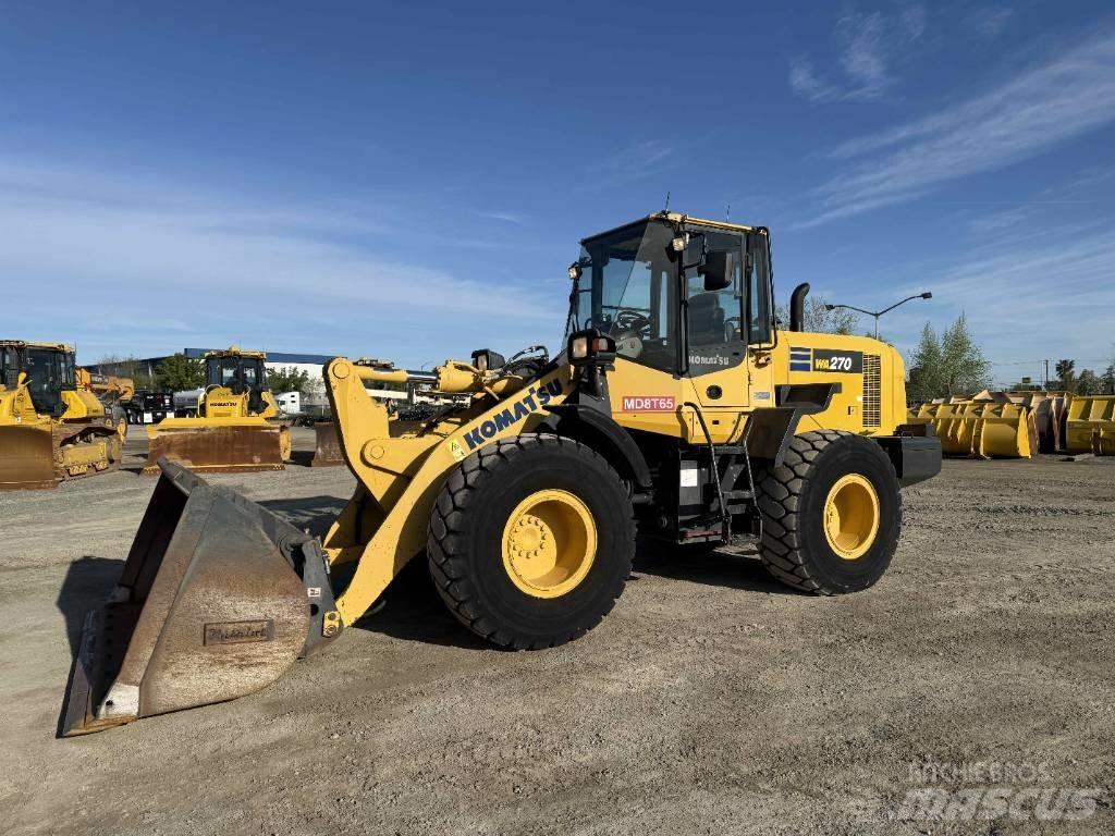 Komatsu WA 270-7 Kolové nakladače
