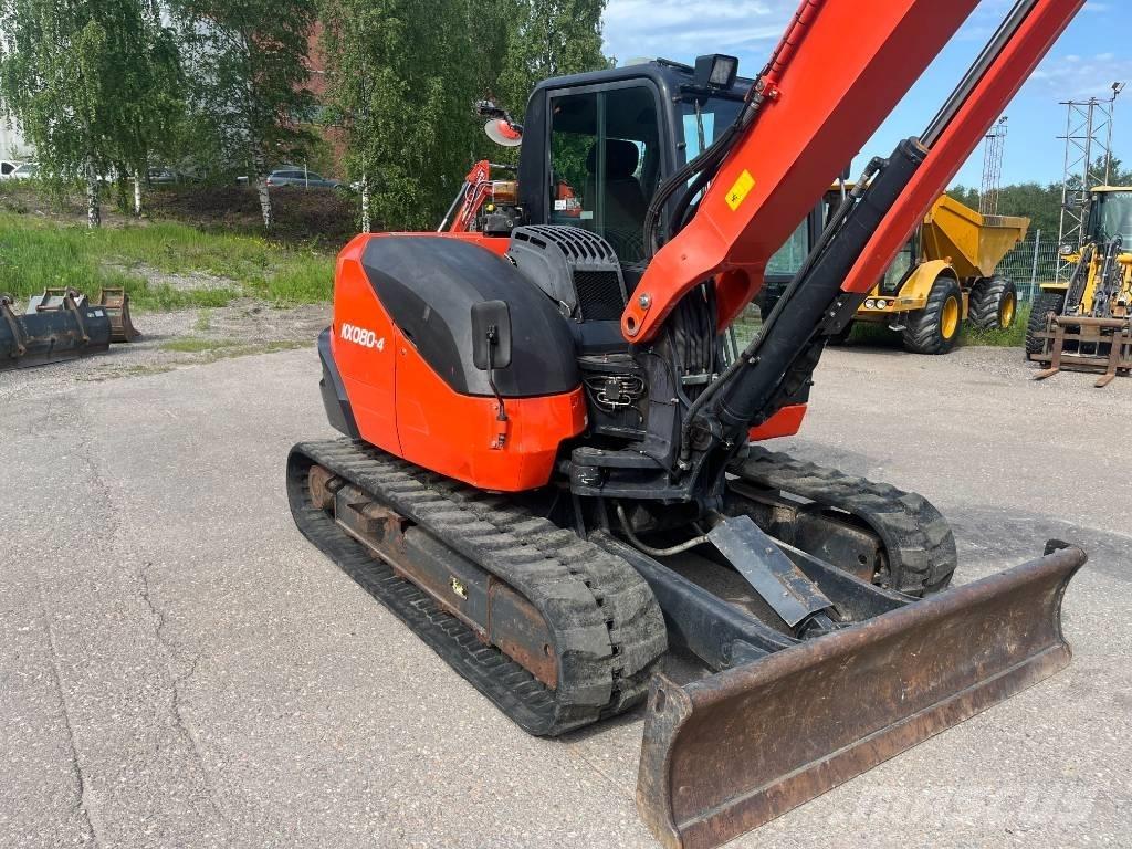 Kubota KX 080 Midi rýpadla 7t - 12t
