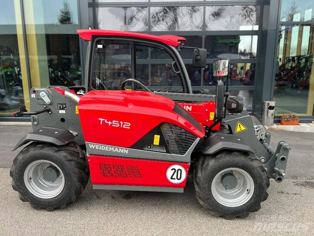 Weidemann 4512 Teleskopické nakladače pro zemědělství