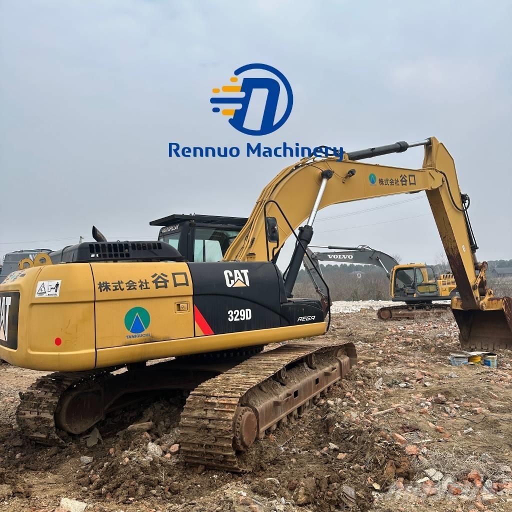 CAT 329D Pásová rýpadla