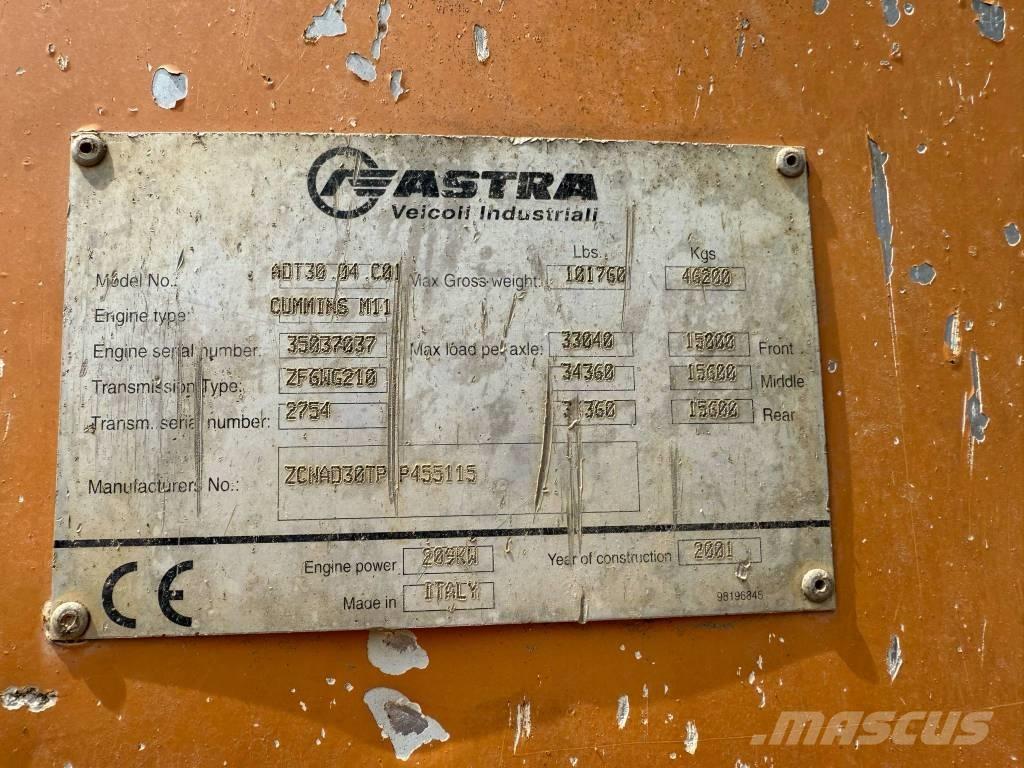 Astra ADT30 Kloubové dempry