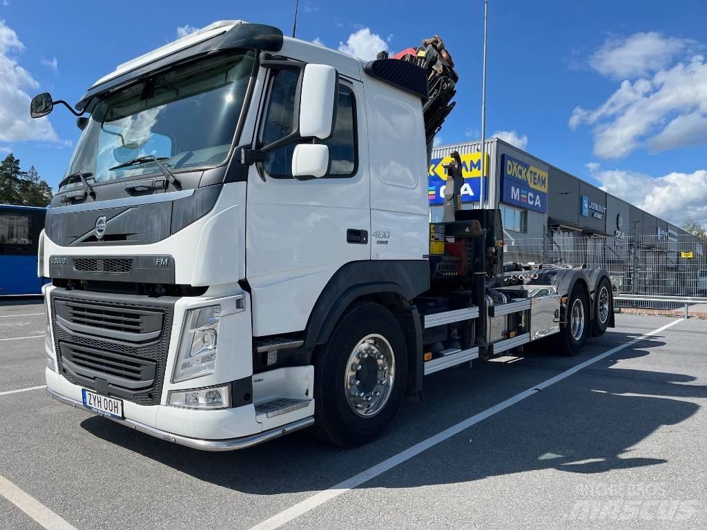 Volvo FM460, 6x2 Autojeřáby, hydraulické ruky