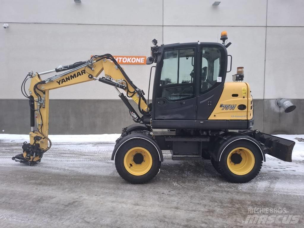 Yanmar B 75 W Kolová rýpadla