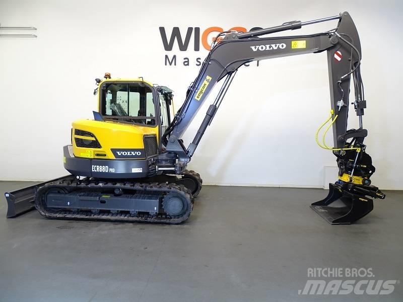 Volvo ECR 88 D Midi rýpadla 7t - 12t