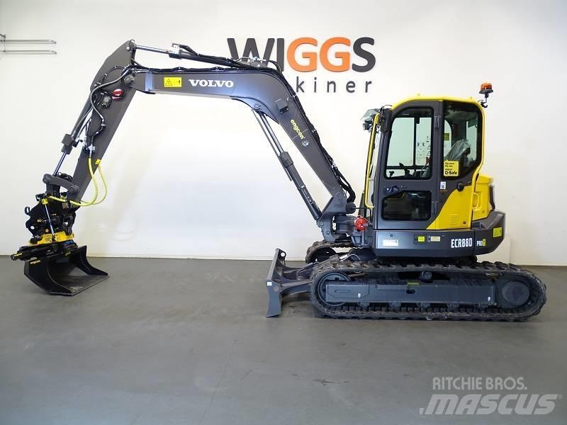 Volvo ECR 88 D Midi rýpadla 7t - 12t