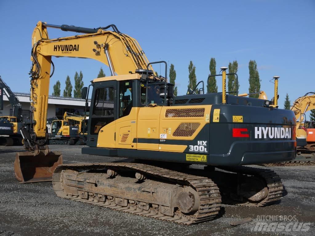 Hyundai HX 300 L Pásová rýpadla