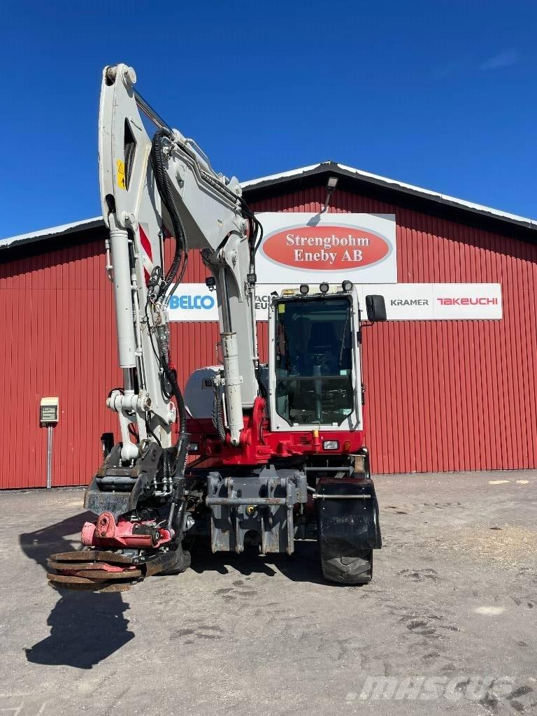 Takeuchi TB 295 W Kolová rýpadla