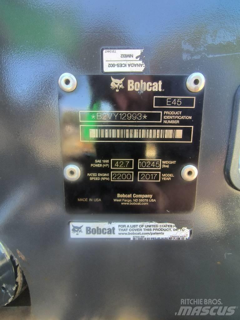 Bobcat E 45 Mini rýpadla < 7t
