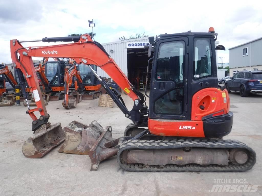 Kubota U 55-4 Mini rýpadla < 7t