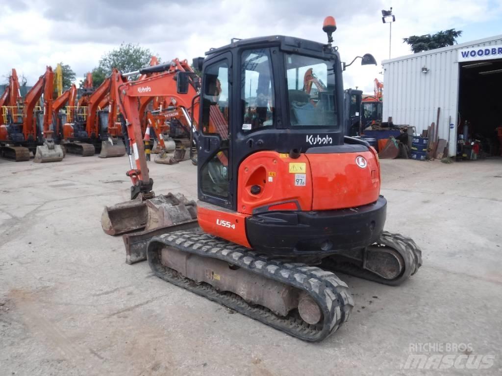 Kubota U 55-4 Mini rýpadla < 7t