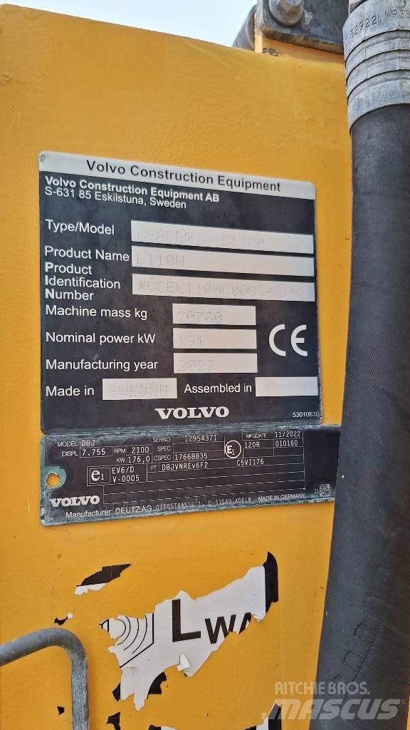 Volvo L 110 H Kolové nakladače