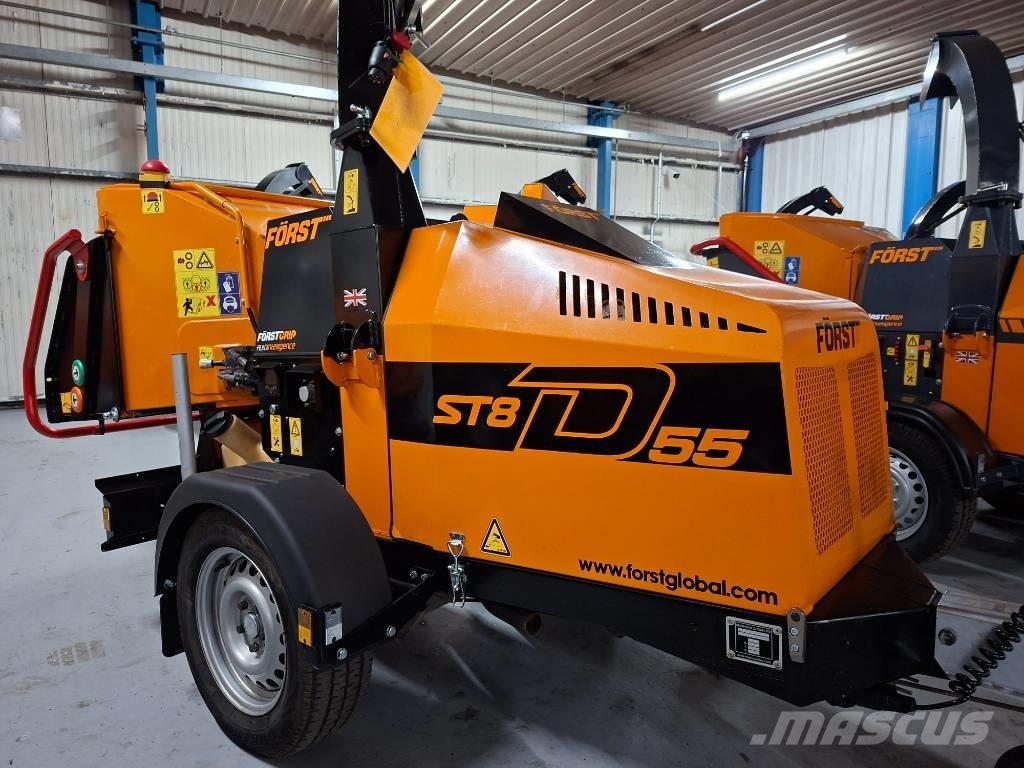 Forst ST8D Štěpkovače