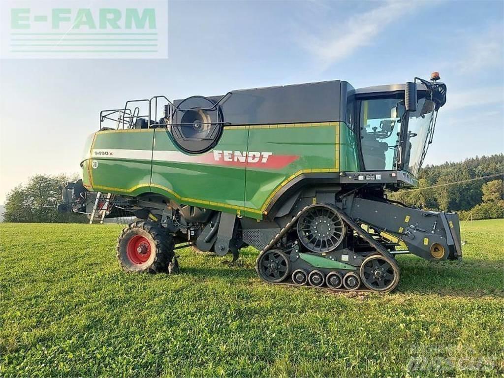Fendt 9490 x Sklízecí mlátičky