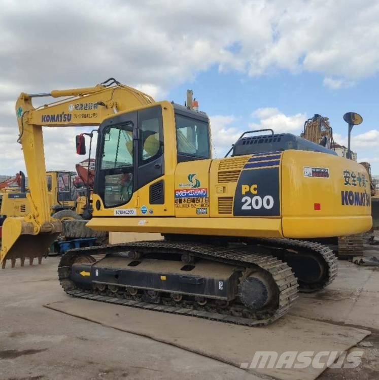 Komatsu pc200-8 Pásová rýpadla