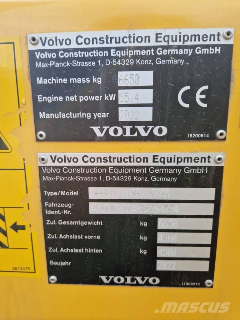 Volvo L 30 G Kolové nakladače