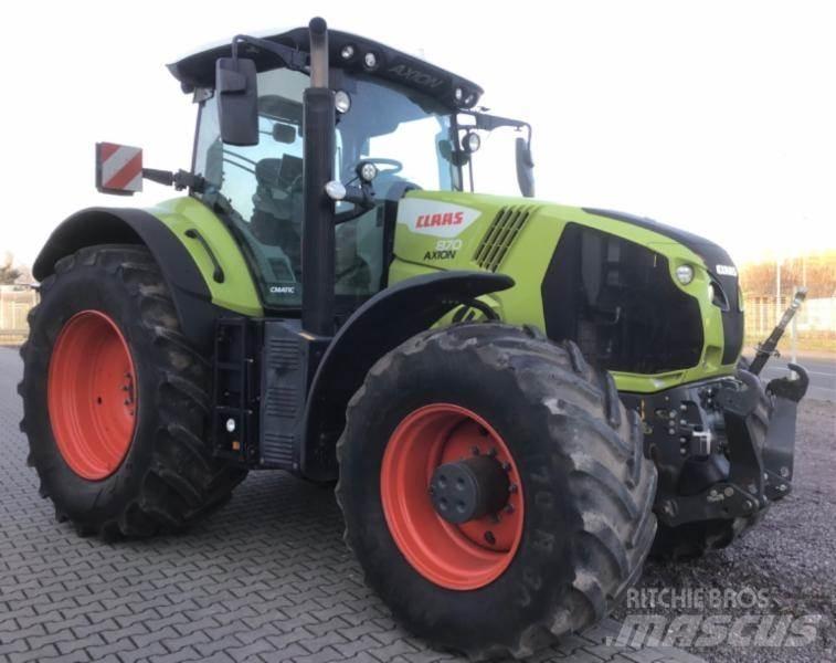 CLAAS AXION 870 Traktory