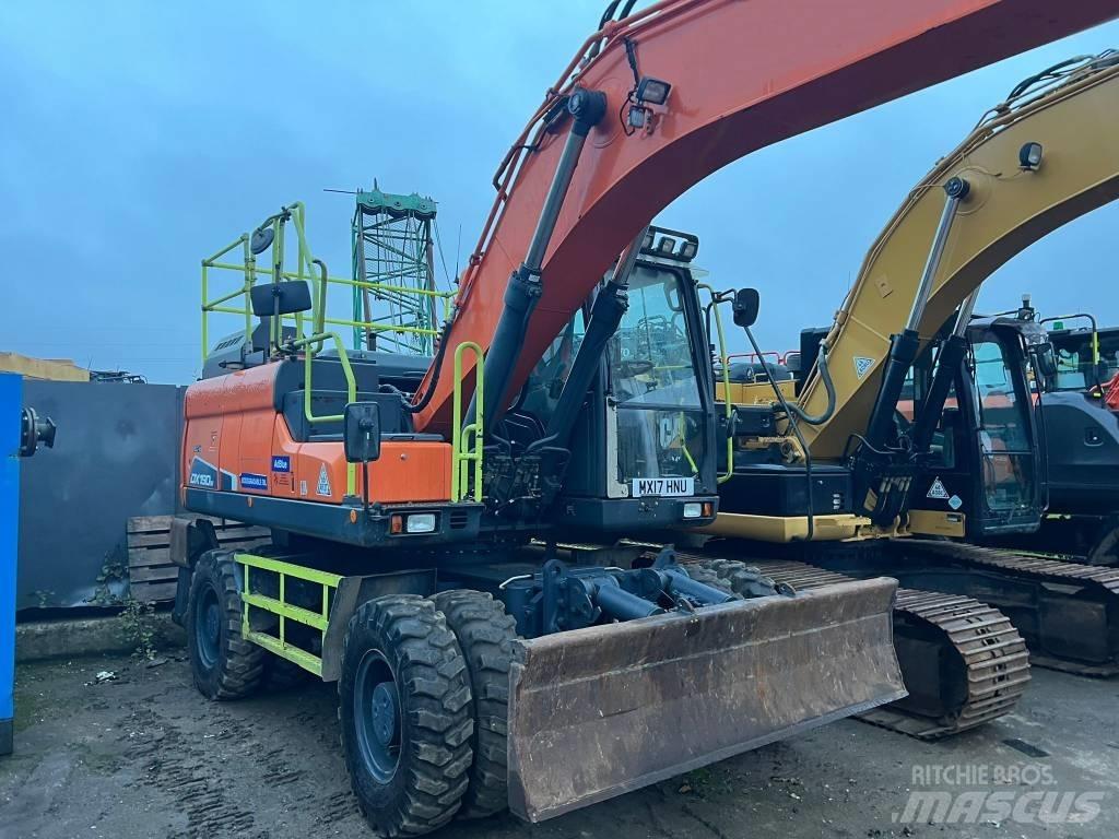 Doosan DX 190 W-3 Kolová rýpadla