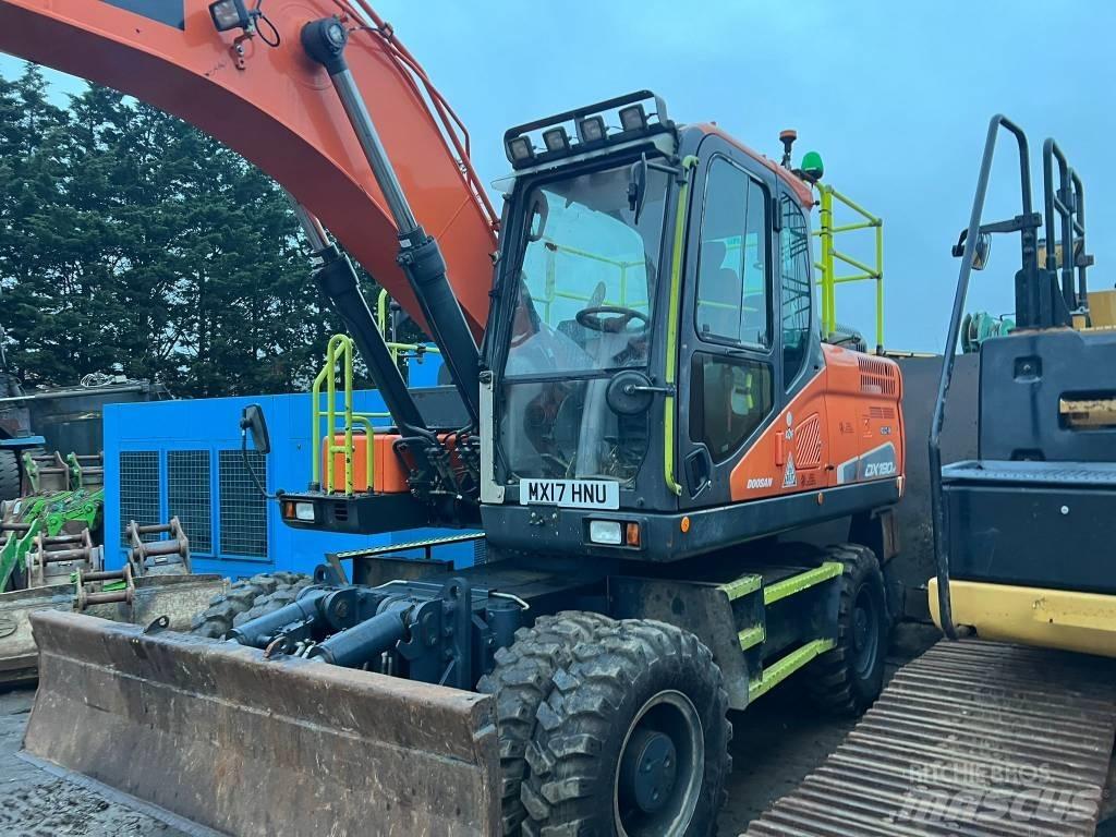 Doosan DX 190 W-3 Kolová rýpadla