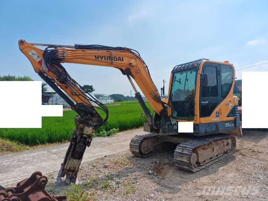 Hyundai Robex 55 Mini rýpadla < 7t