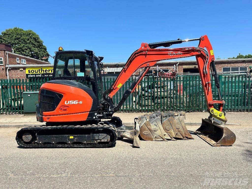 Kubota U 56-5 Mini rýpadla < 7t