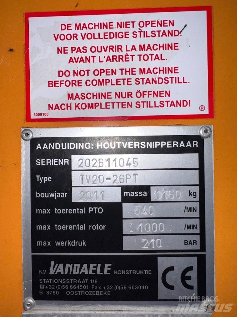 Vandaele TV20-26 Štěpkovače