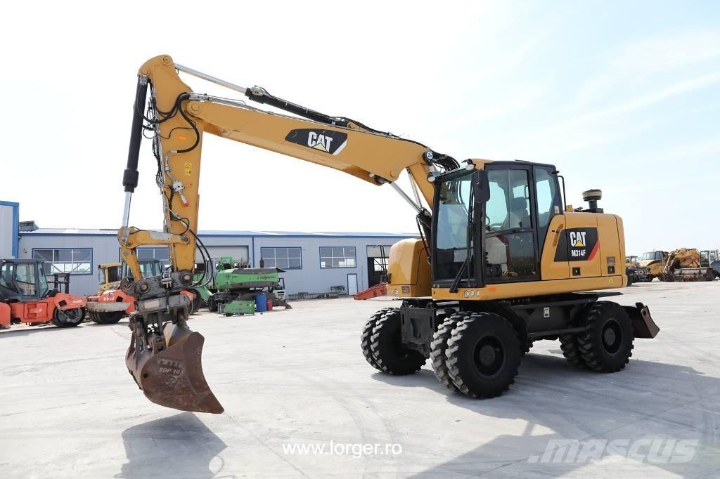 CAT M 314 F Kolová rýpadla