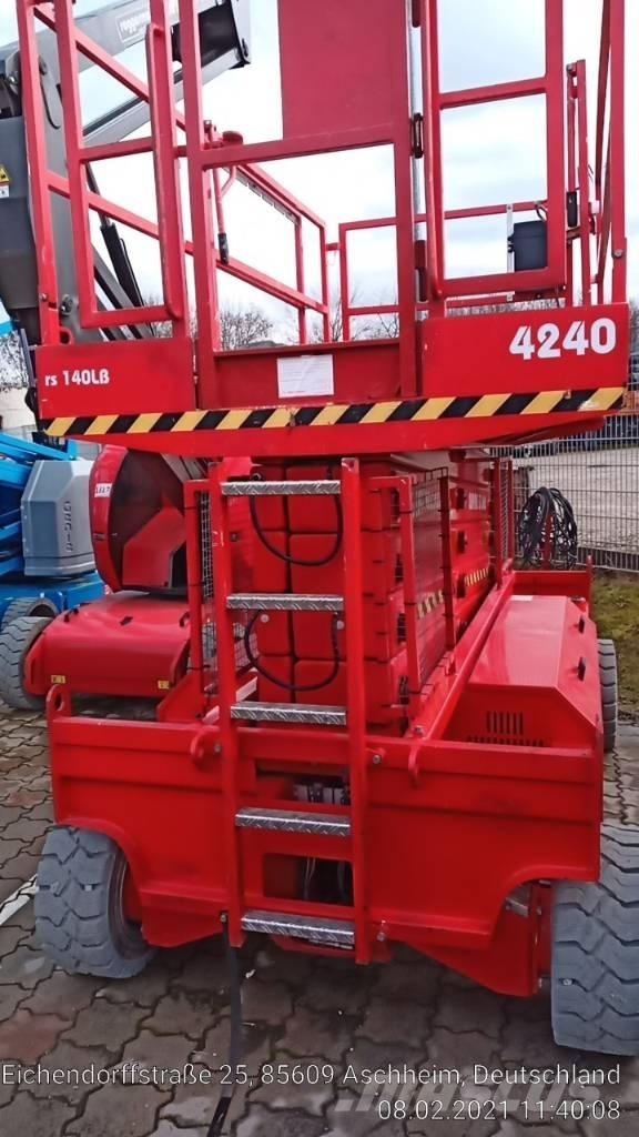 HAB S140-17E2WD Nůžková zvedací plošina