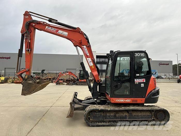 Kubota KX080-4A2 Midi rýpadla 7t - 12t