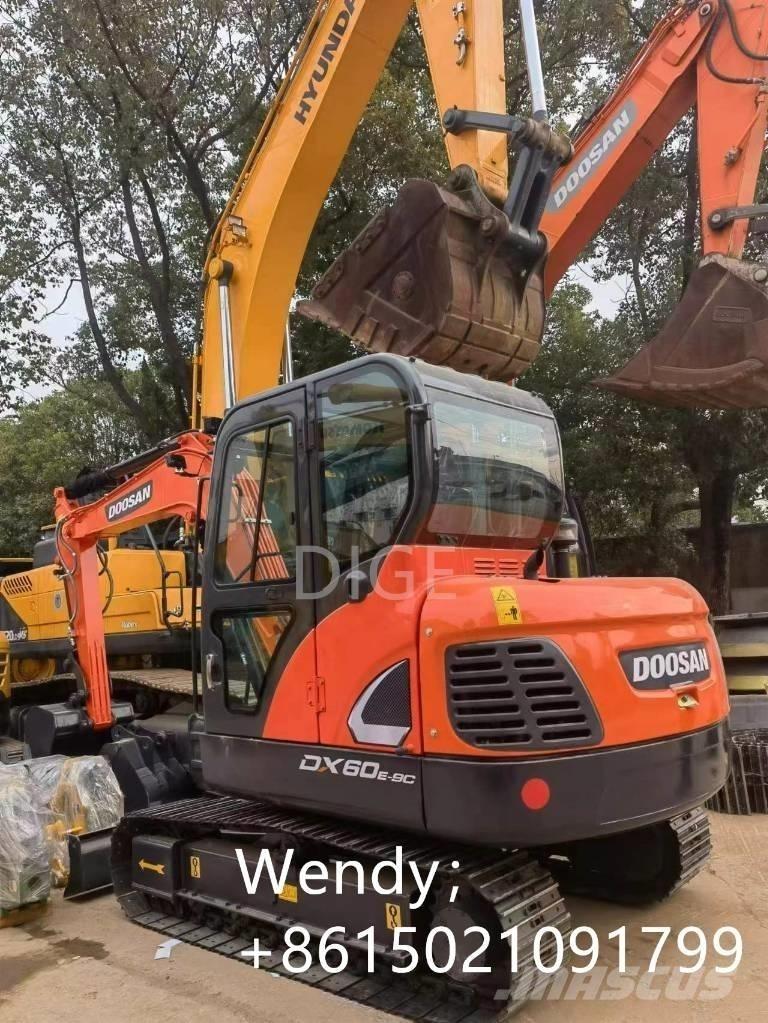 Doosan DX 60 Mini rýpadla < 7t